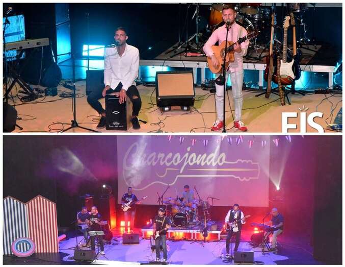 Momento del concierto de anoche en el Teatro de Telde/Francisco Javier Santana.